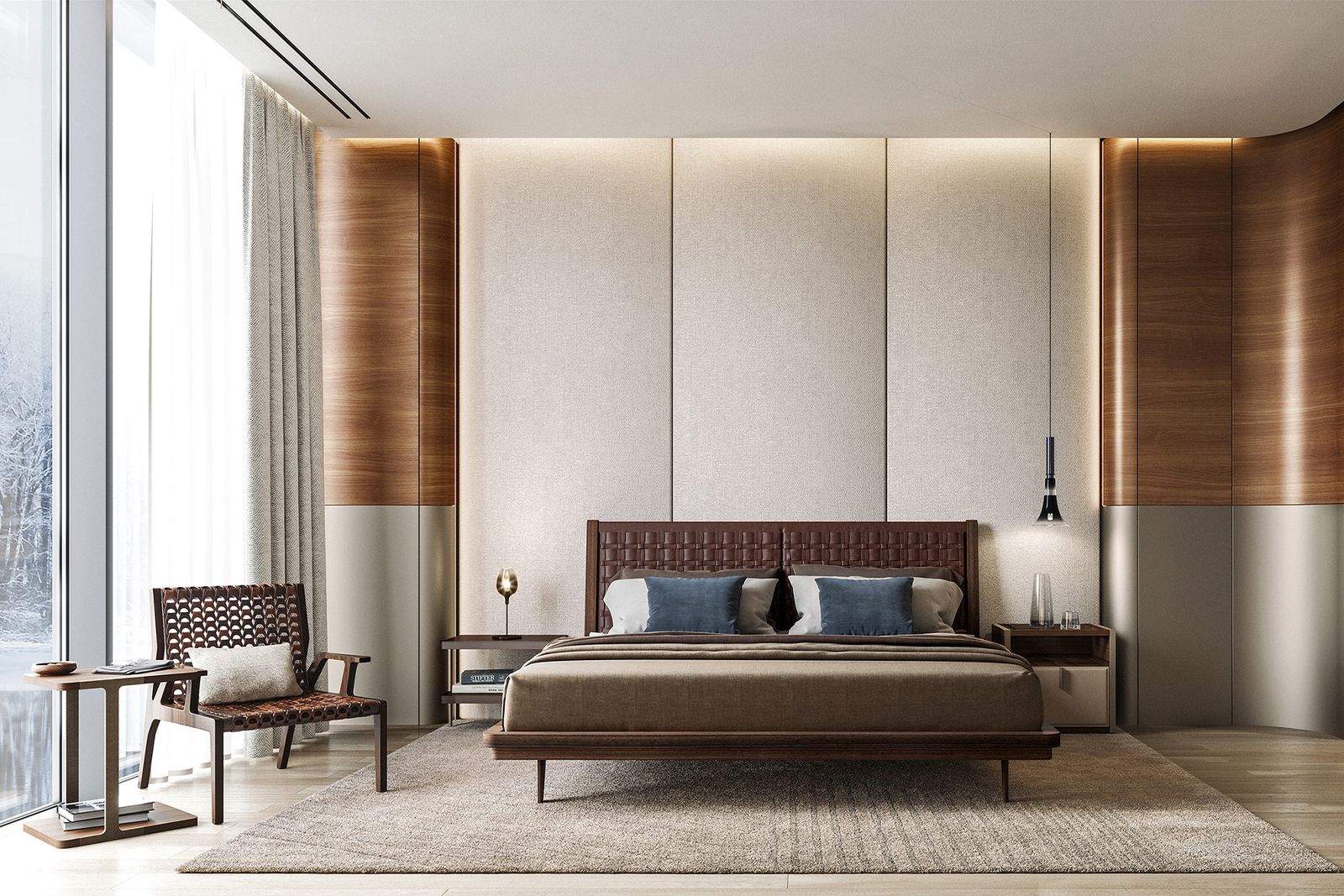 Turri Spa Кресло Net Saddle Armchair от Turri Spa — в интерьере