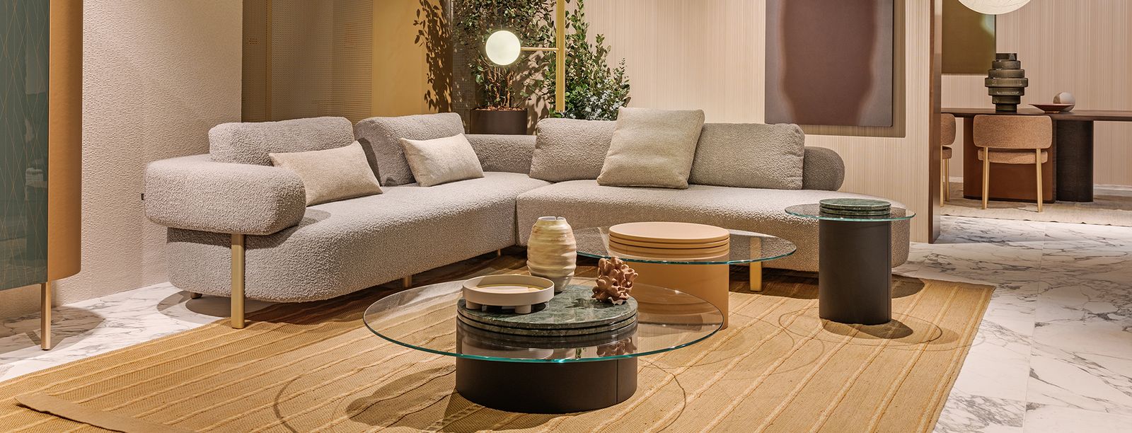 Turri Spa Угловой диван Roma Modular от Turri Spa — в интерьере