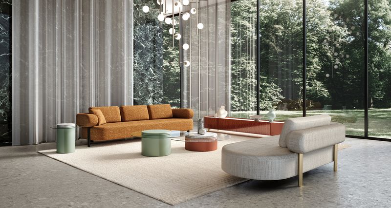 Turri Spa Кушетка Roma от Turri Spa — в интерьере