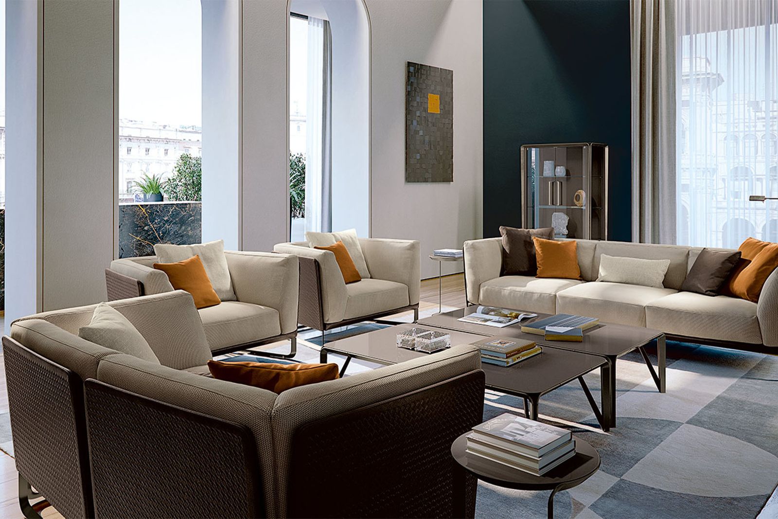 Turri Spa Кресло Milano Armchair от Turri Spa — в интерьере