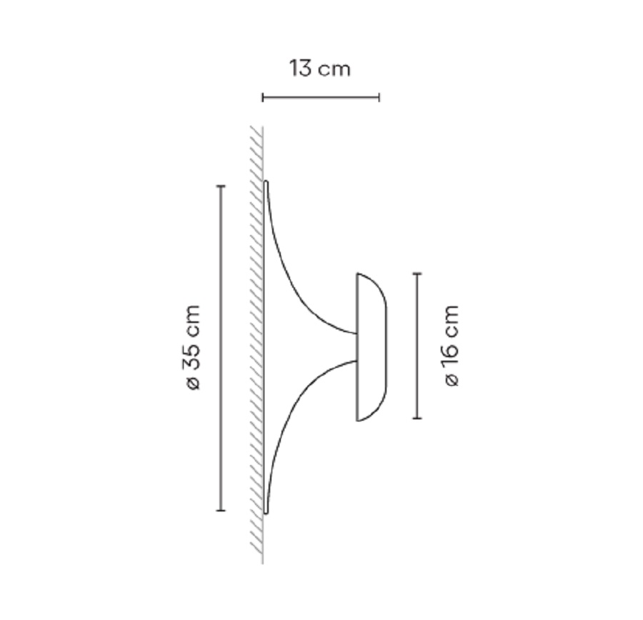 Vibia Бра Funnel 2012/ 2013 от Vibia