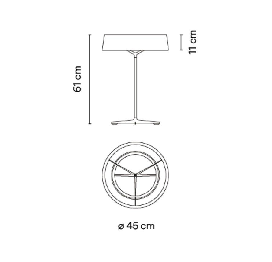 Vibia Настольная лампа Dama от Vibia