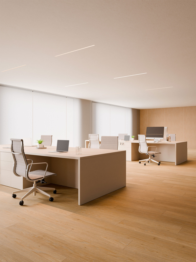 Vibia Потолочный светильник Line от Vibia — в интерьере