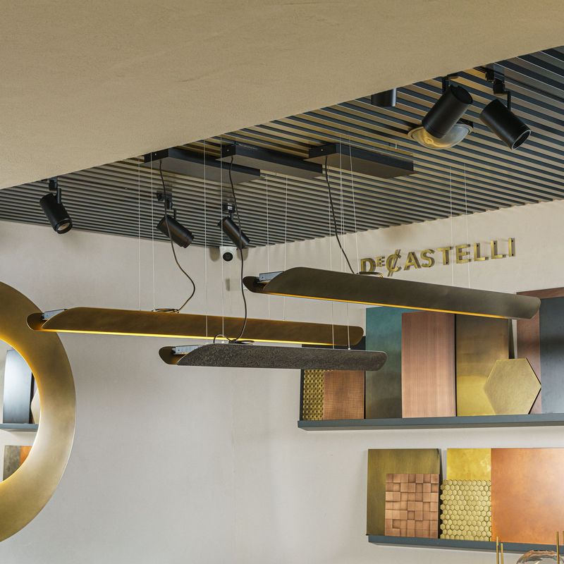 De Castelli Подвесной светильник Aare DeLabre B Stainless steel E5 от De Castelli — в интерьере