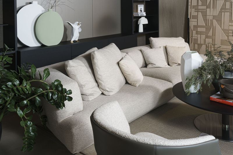 Flexform Двухмодульный диван Loungescape от Flexform