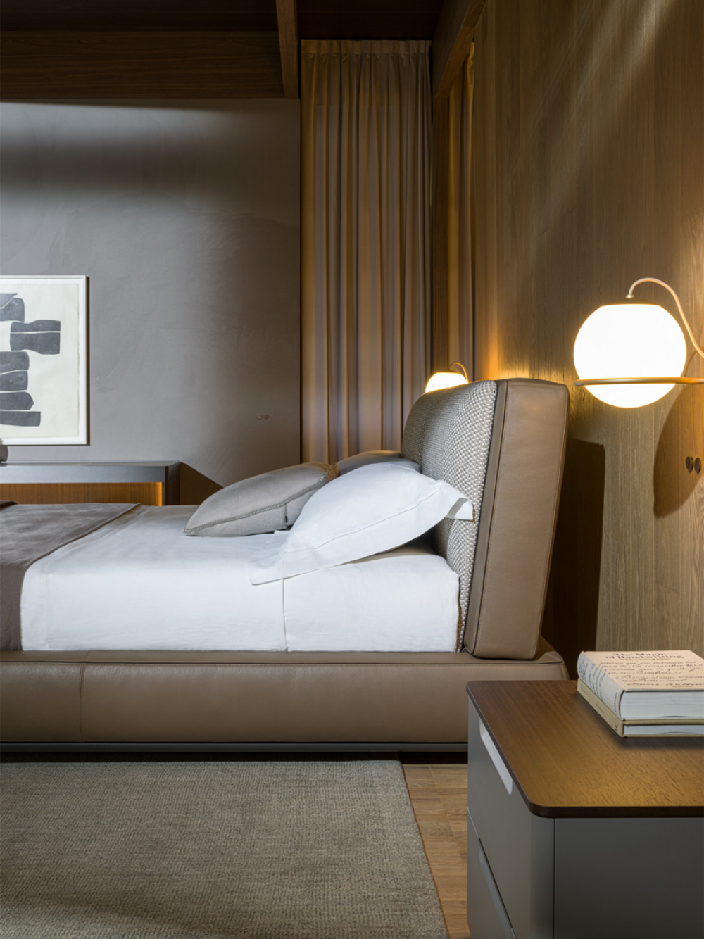 Molteni&C Кровать 160*200 Aldgate от Molteni & C — в интерьере