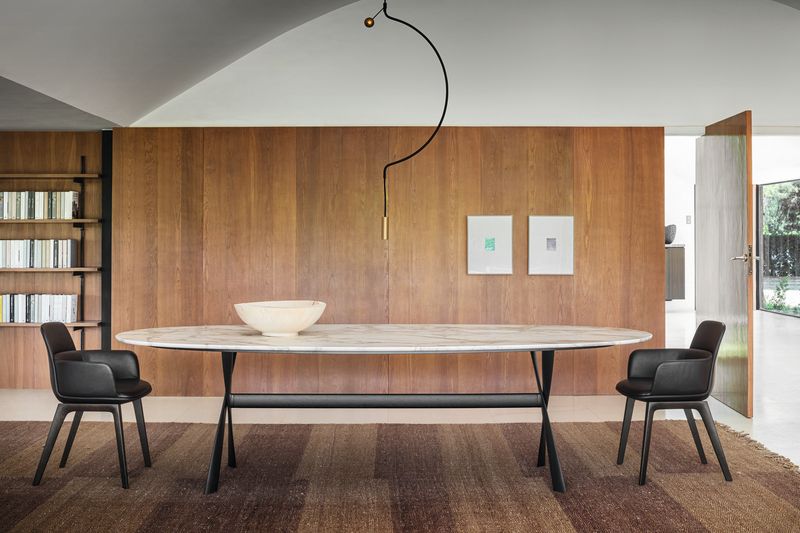 Molteni&C Стол Gatwick Calacatta marble 240 от Molteni & C — в интерьере