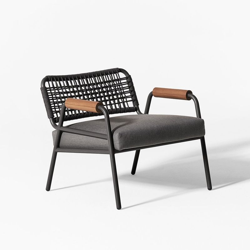 Meridiani Уличный диван Zoe Wood от Meridiani