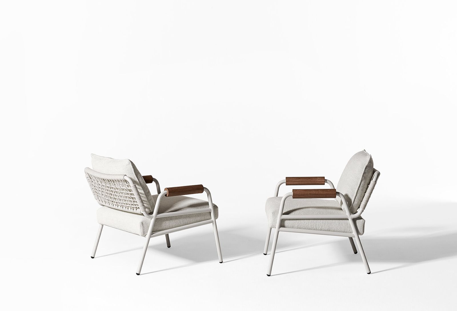 Meridiani Уличный диван Zoe Wood от Meridiani