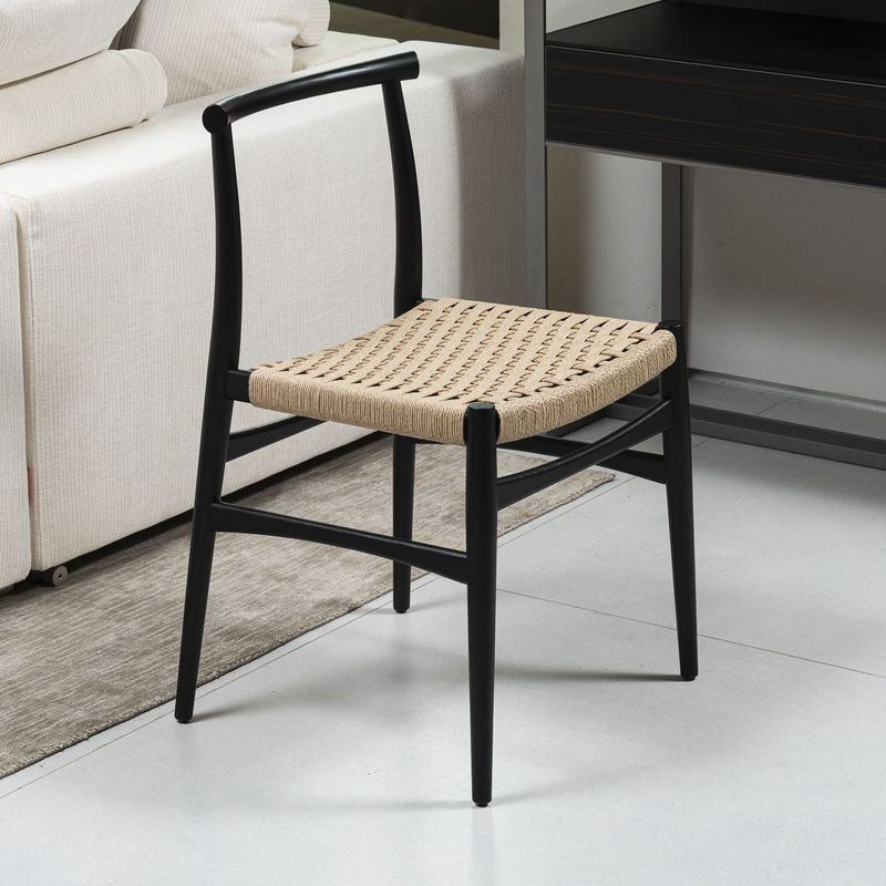 Rimadesio Стул Wabi Rovere nero от Rimadesio — в интерьере