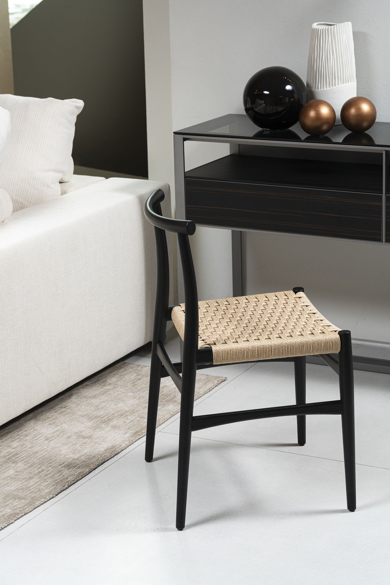 Rimadesio Стул Wabi Rovere nero от Rimadesio — в интерьере