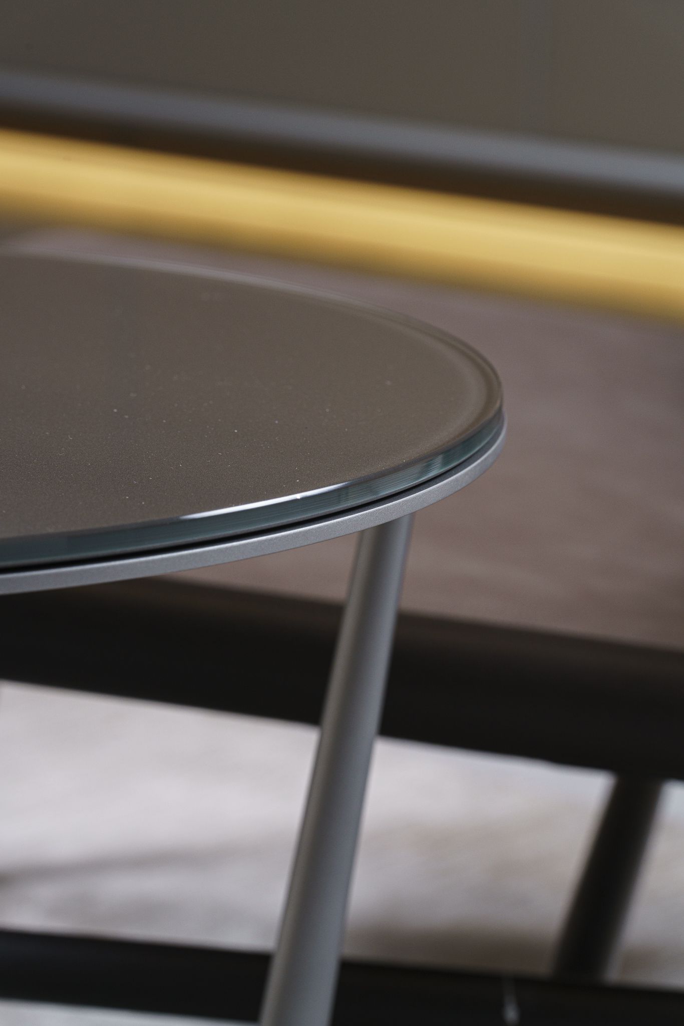 Rimadesio Журнальный столик Planet 50 Peltro от Rimadesio — в интерьере