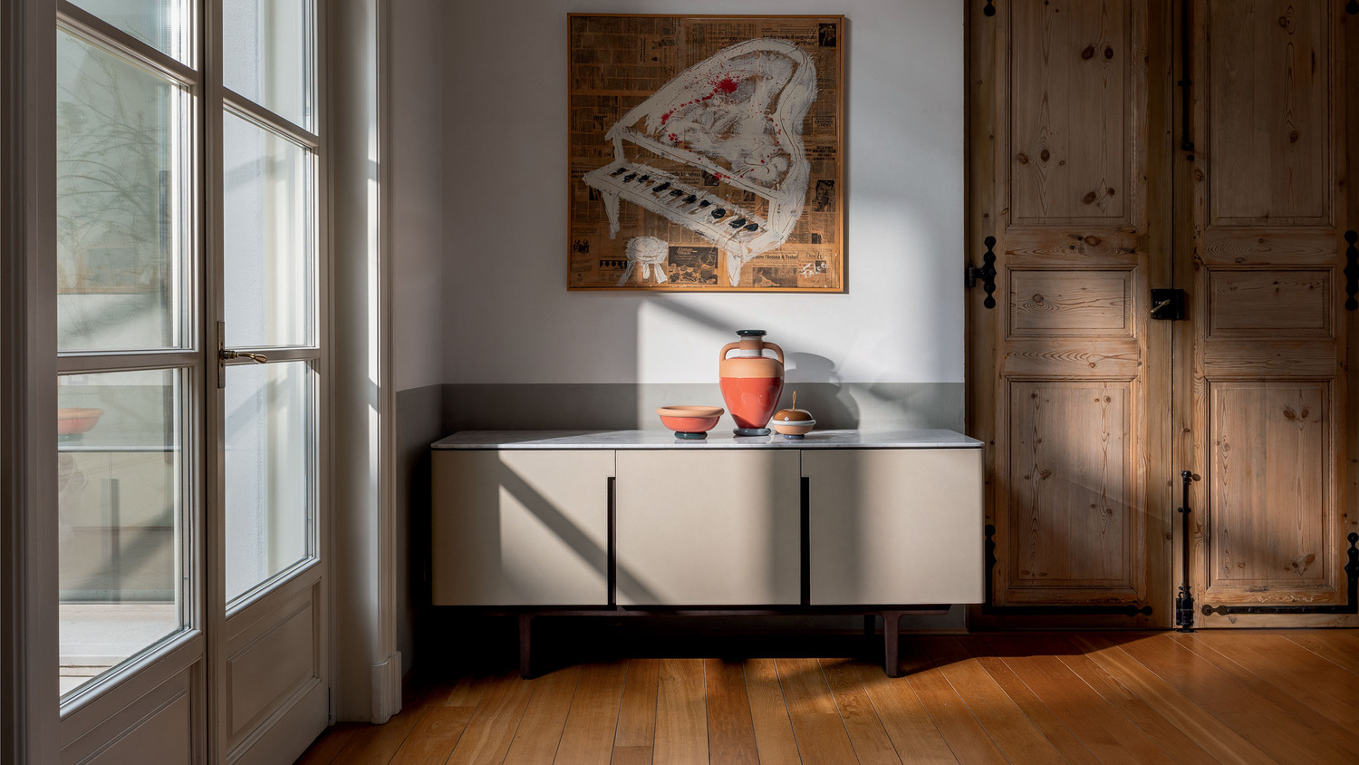 Poltrona Frau Креденция Fidelio Low Cabinet от Poltrona Frau — в интерьере