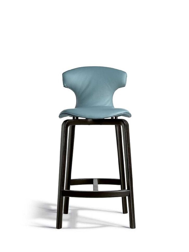 Poltrona Frau Барный стул Montera Mas Stool Wooden Base от Poltrona Frau