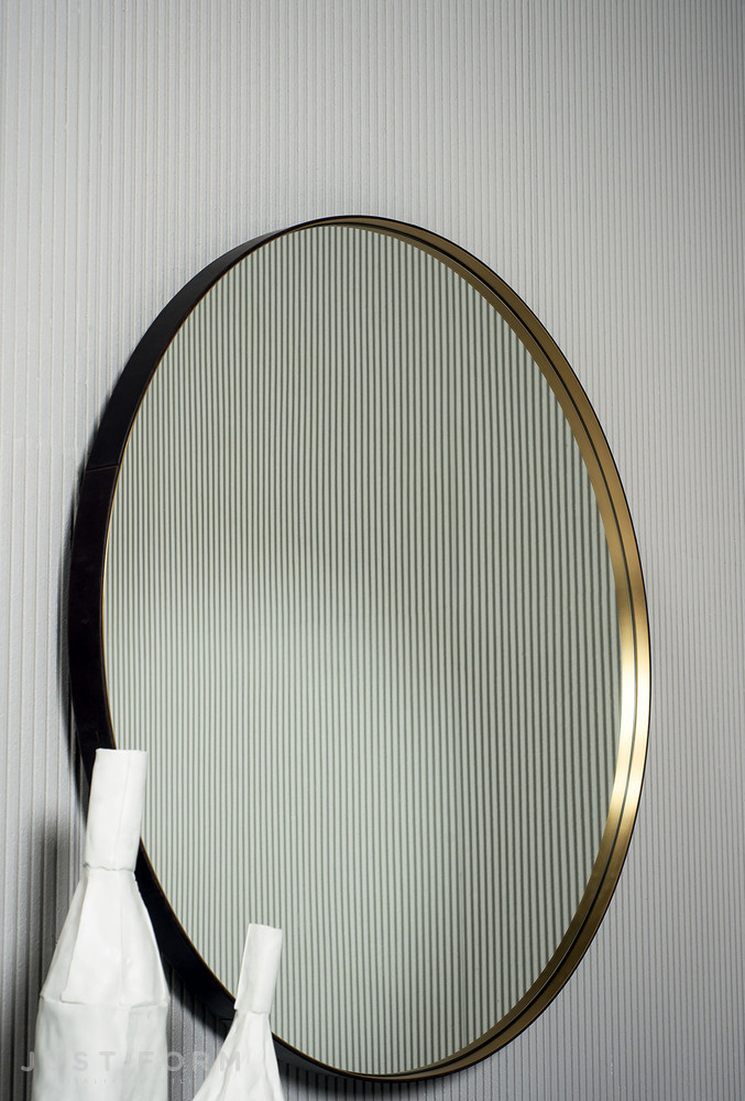 Baxter Зеркало Marlene 120 Kashmir Biscuit/Satin brass от Baxter — в интерьере