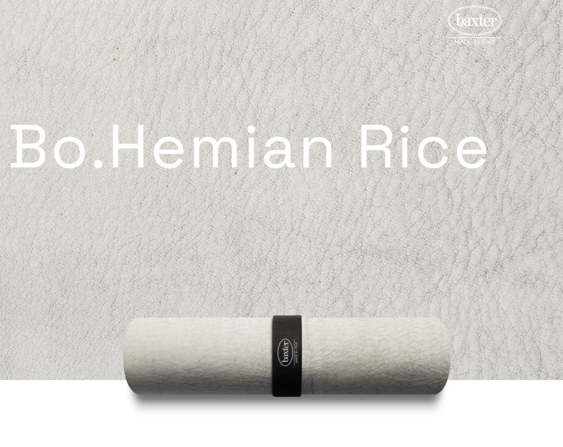 Baxter Двухмодульный диван Budapest Soft Bo.Hemian Rice от Baxter