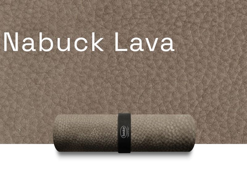 Baxter Модульный диван Miami Soft Nabuk Lava от Baxter — в интерьере