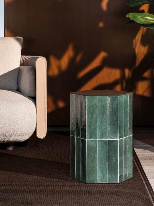 Minotti Журнальный столик Andree Green от Minotti — в интерьере
