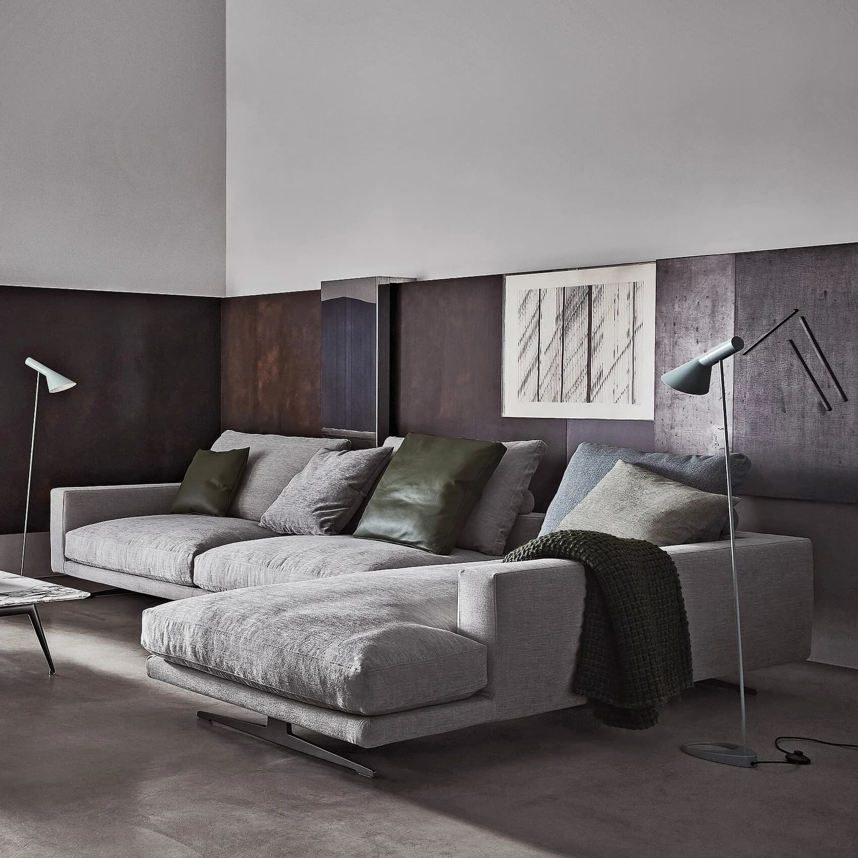 Flexform Модульный диван Campiello от Flexform
