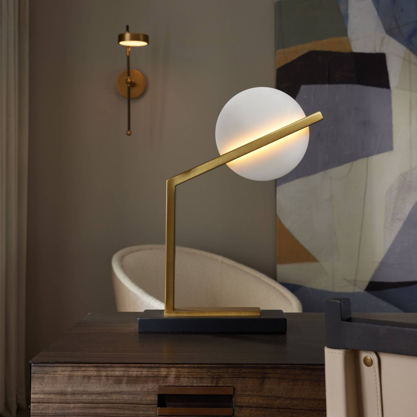 Arteriors Настольная лампа Zahar от Arteriors — в интерьере