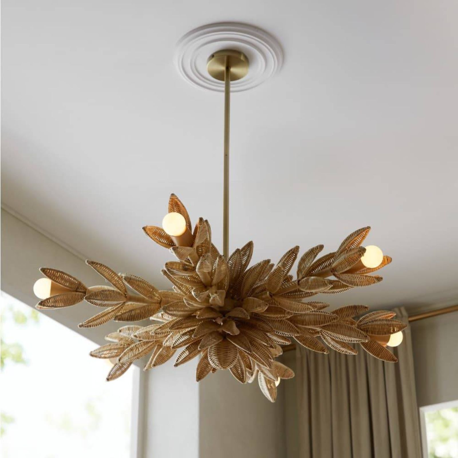Arteriors Потолочный светильник Kasai от Arteriors — в интерьере
