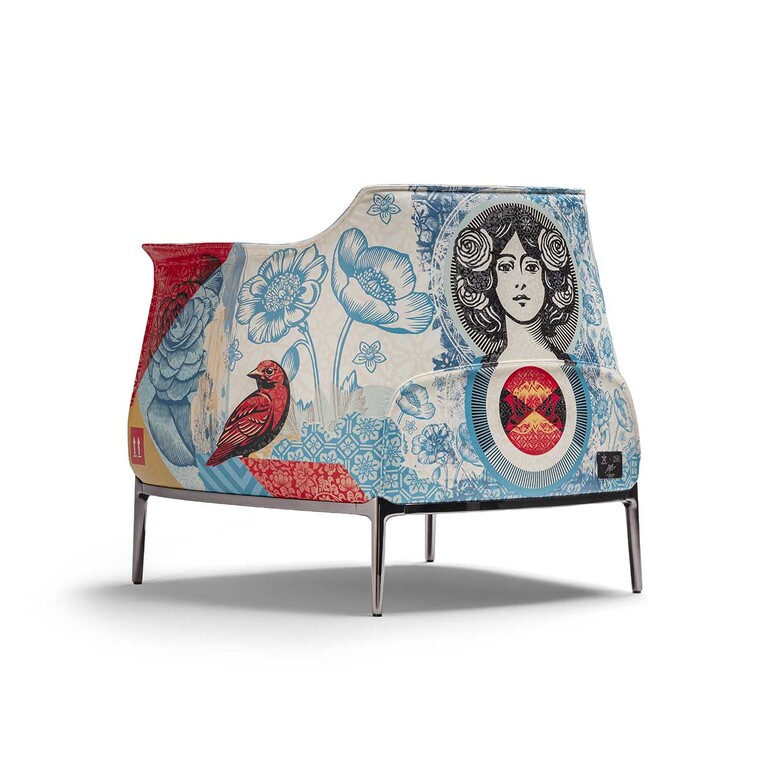 Poltrona Frau Кресло Archibald Delicate Balance Limited Edition от Poltrona Frau
