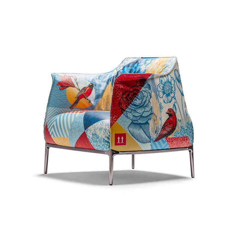 Poltrona Frau Кресло Archibald Delicate Balance Limited Edition от Poltrona Frau