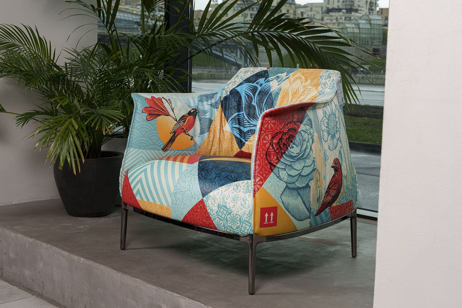 Poltrona Frau Кресло Archibald Delicate Balance Limited Edition от Poltrona Frau — в интерьере