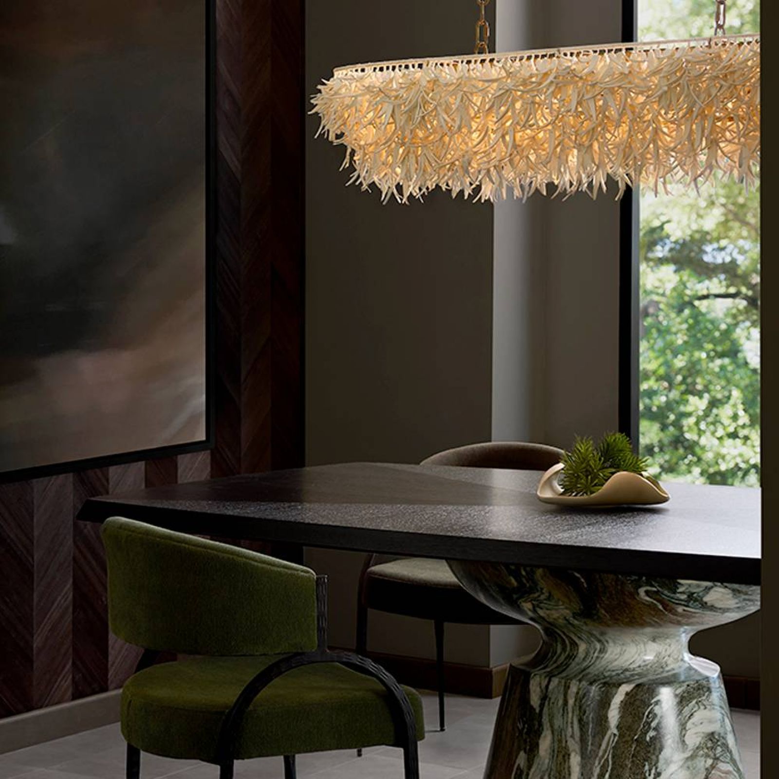 Arteriors Люстра Cabo Linear от Arteriors — в интерьере