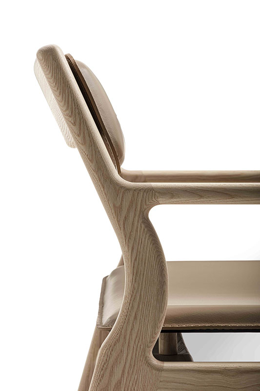 Galimberti Nino Кресло Roza lounge slim от Galimberti Nino — в интерьере