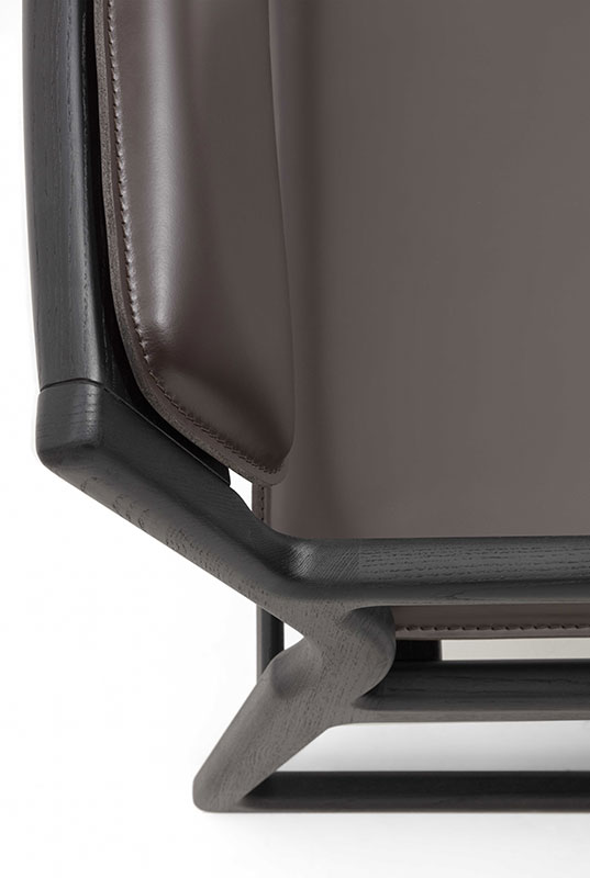 Galimberti Nino Кресло Roza lounge slim от Galimberti Nino — в интерьере