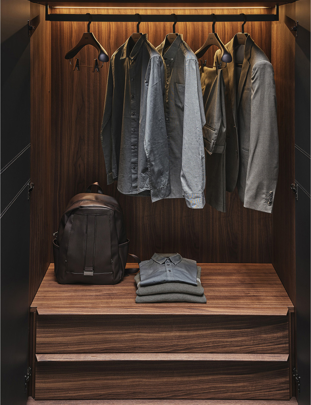 Porada Шкаф My Closet от Porada — в интерьере
