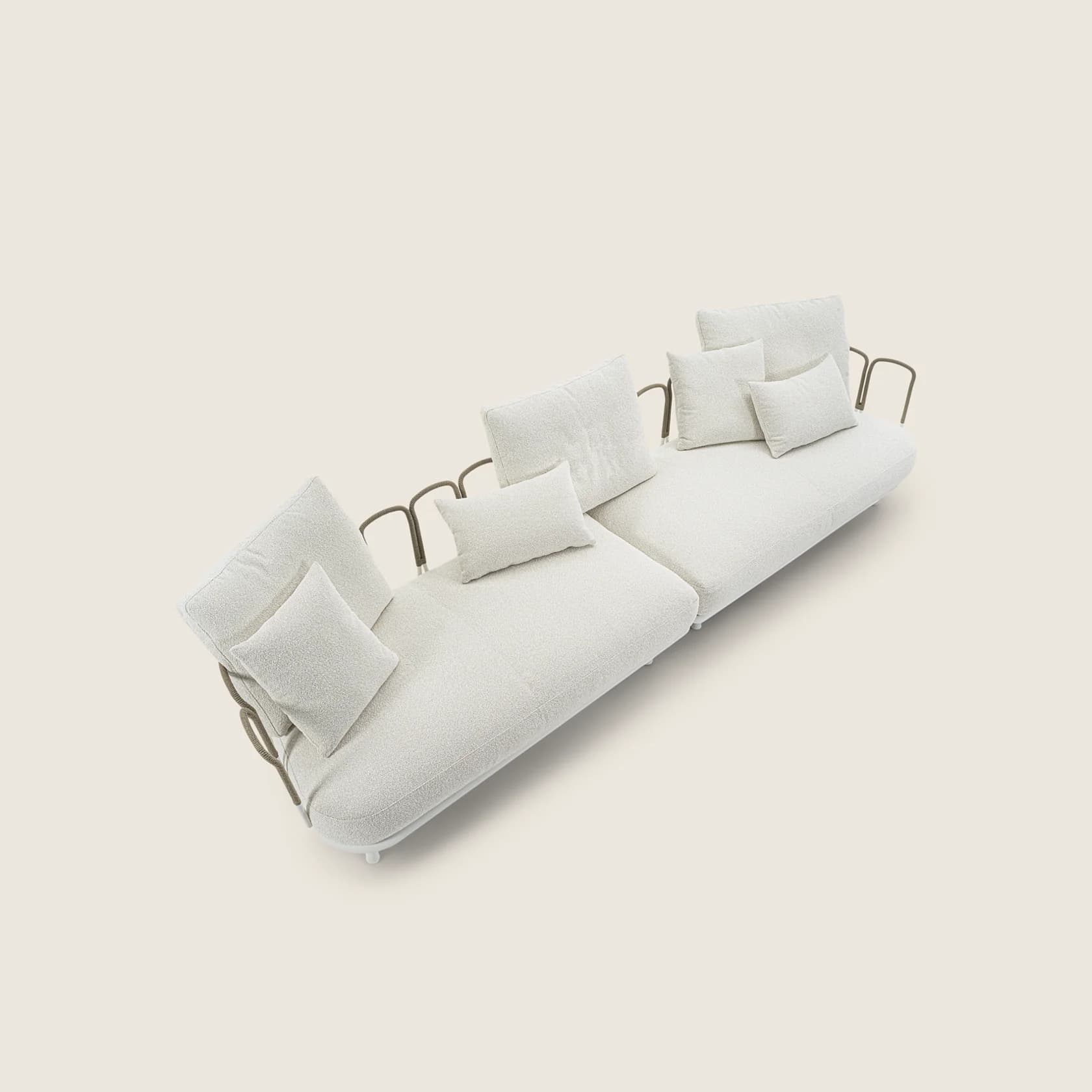 Flexform Уличный угловой диван Margheri от Flexform