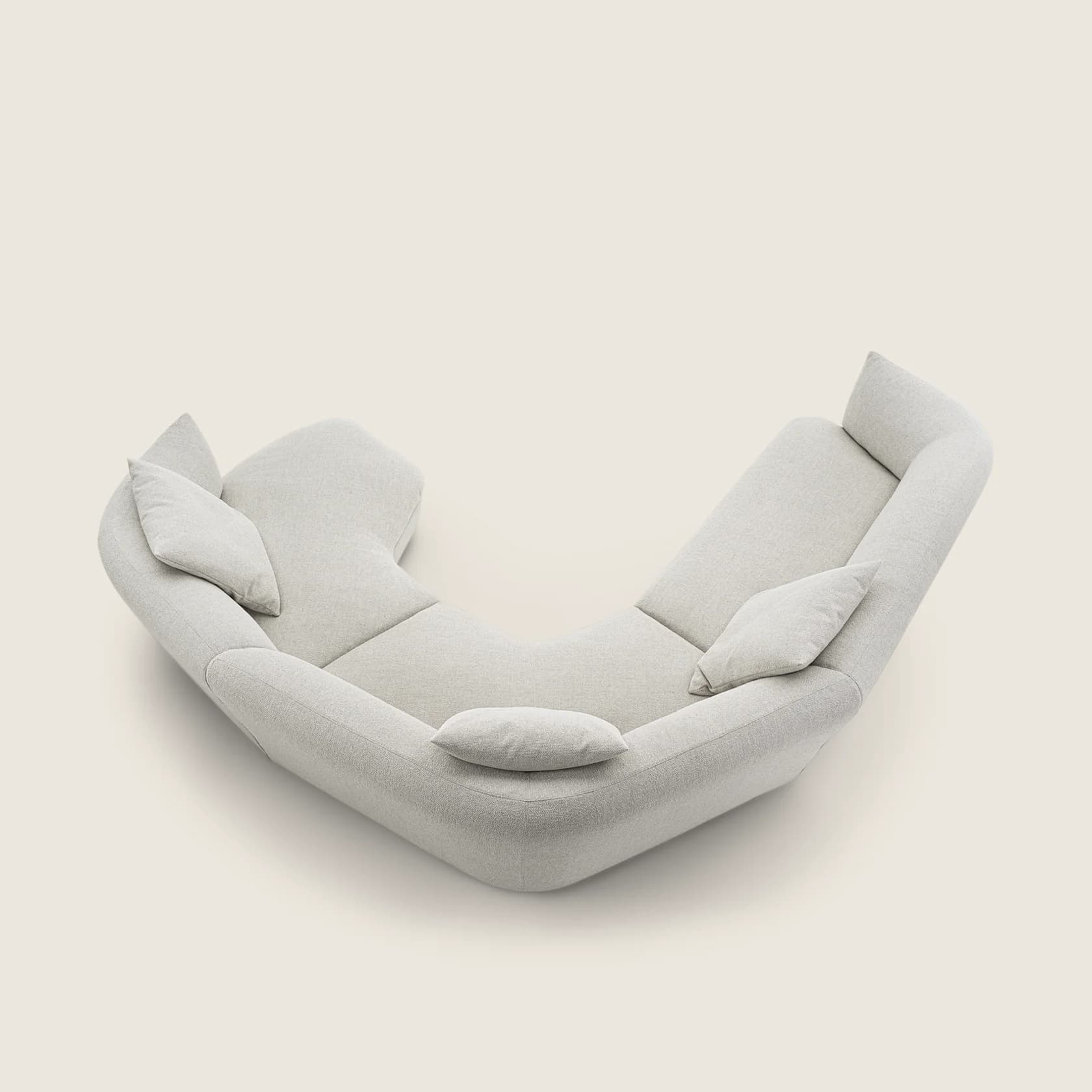 Flexform Угловой диван Quincy от Flexform — в интерьере