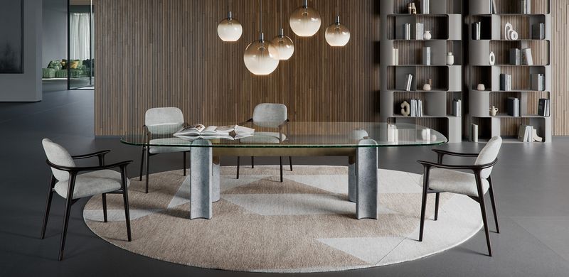 Cattelan Italia Стол Bilbao Glass от Cattelan Italia — в интерьере
