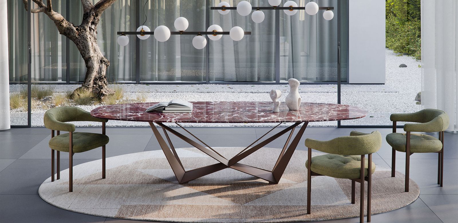 Cattelan Italia Стол Skorpio Marble от Cattelan Italia — в интерьере