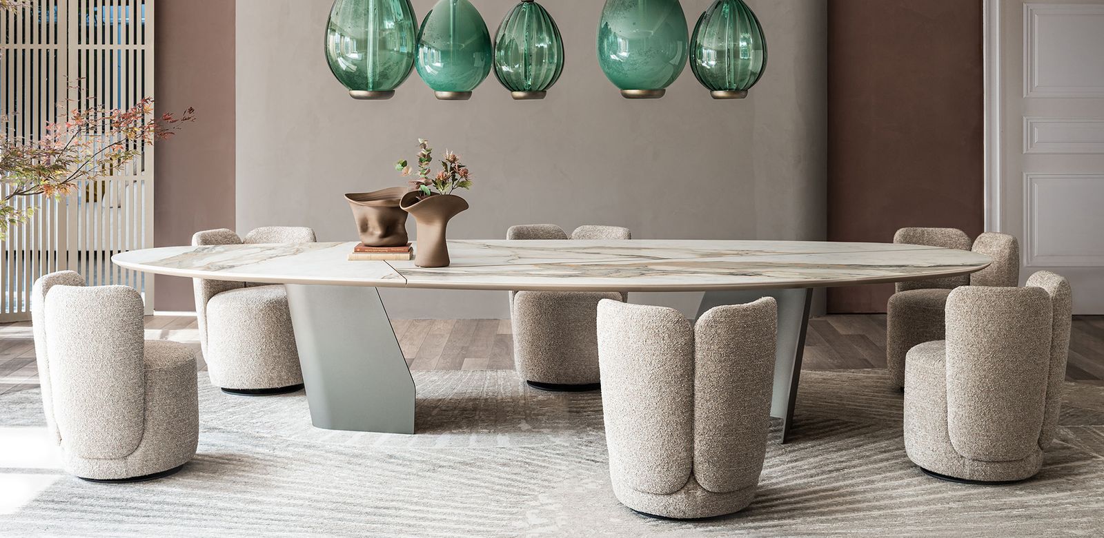 Cattelan Italia Стол Senator Keramik Magnum от Cattelan Italia — в интерьере