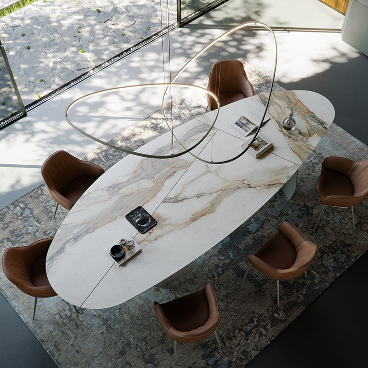 Cattelan Italia Стол Senator Keramik Magnum от Cattelan Italia — в интерьере
