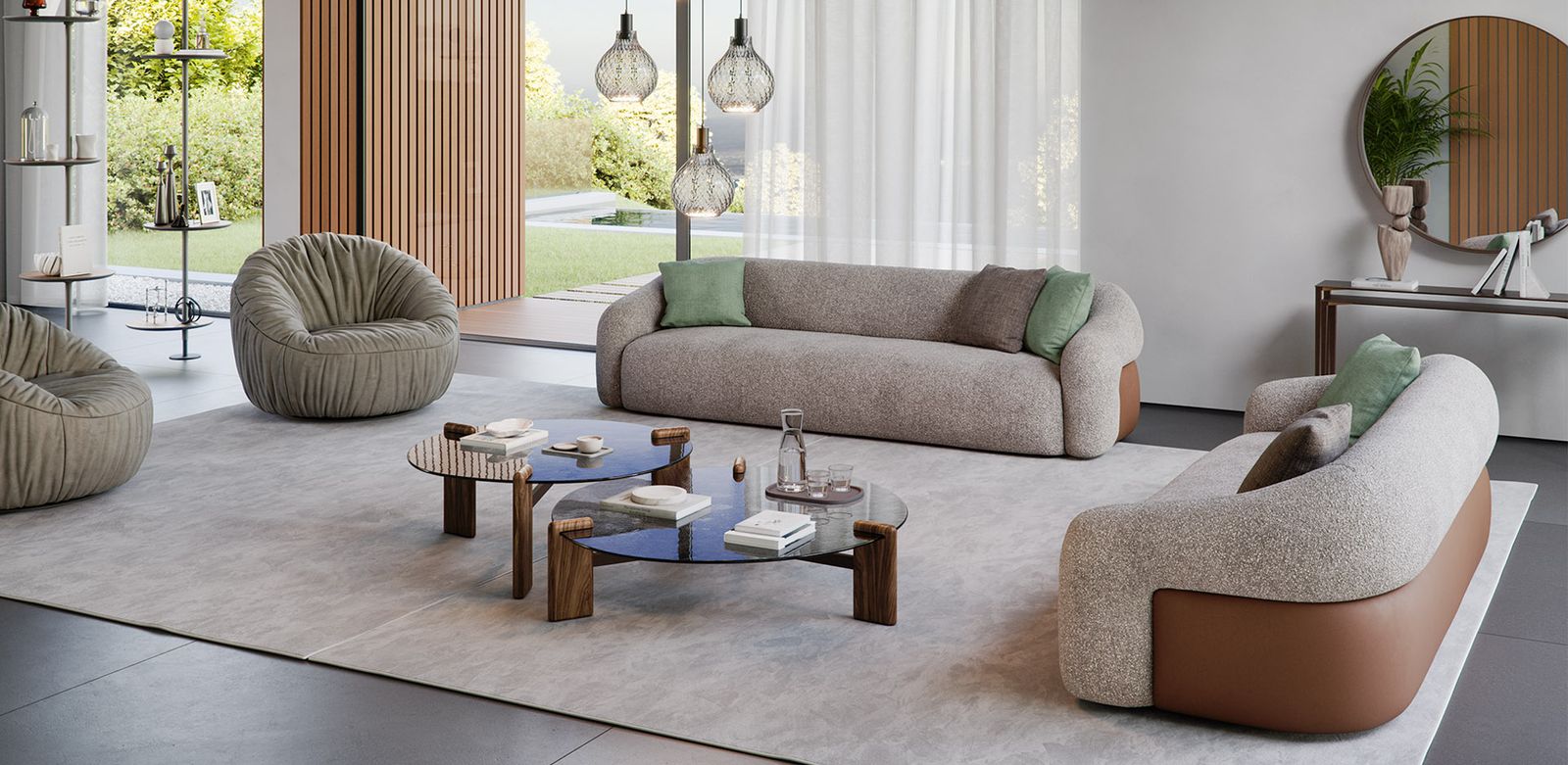 Cattelan Italia Диван Baldwin от Cattelan Italia — в интерьере
