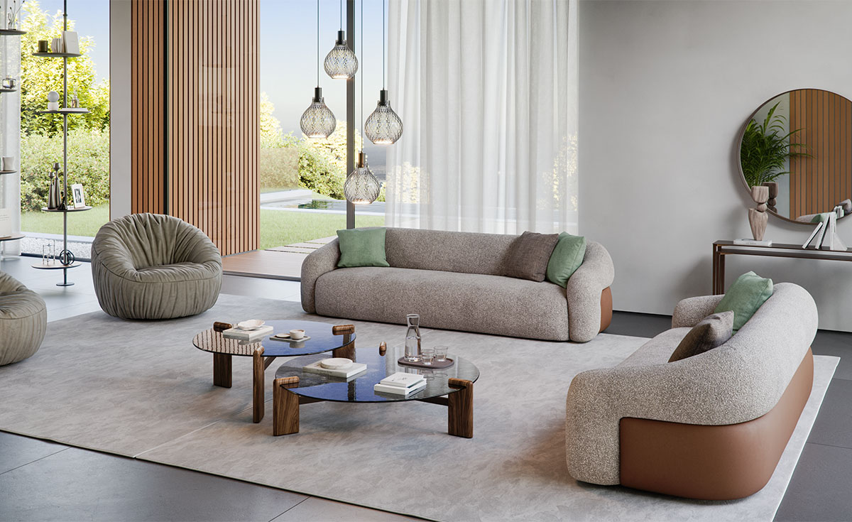 Cattelan Italia Диван Baldwin от Cattelan Italia — в интерьере