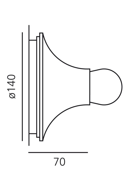 Artemide Бра Teti от Artemide