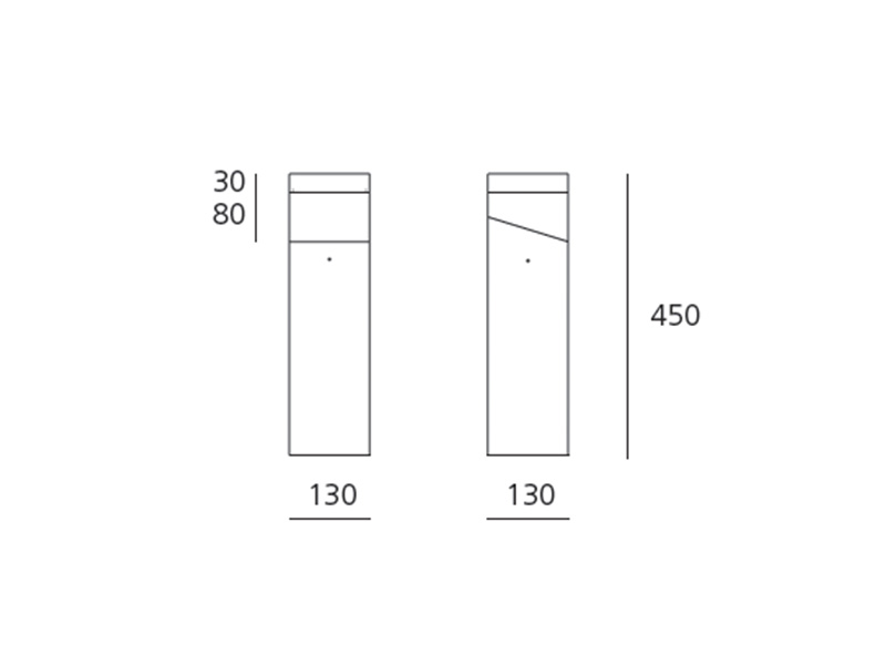 Artemide Уличный светильник Tetragono от Artemide