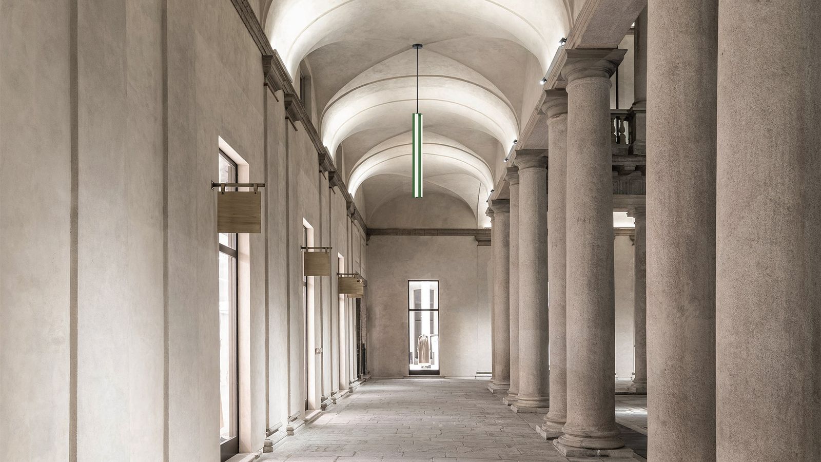 Artemide Уличный светильник Dreispitz от Artemide — в интерьере