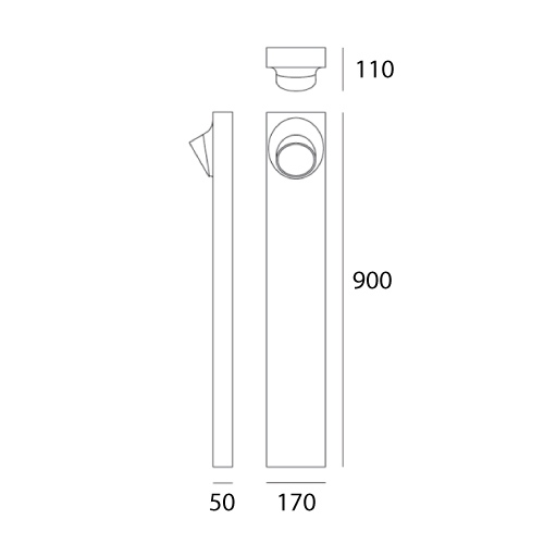 Artemide Уличный светильник Ciclope от Artemide