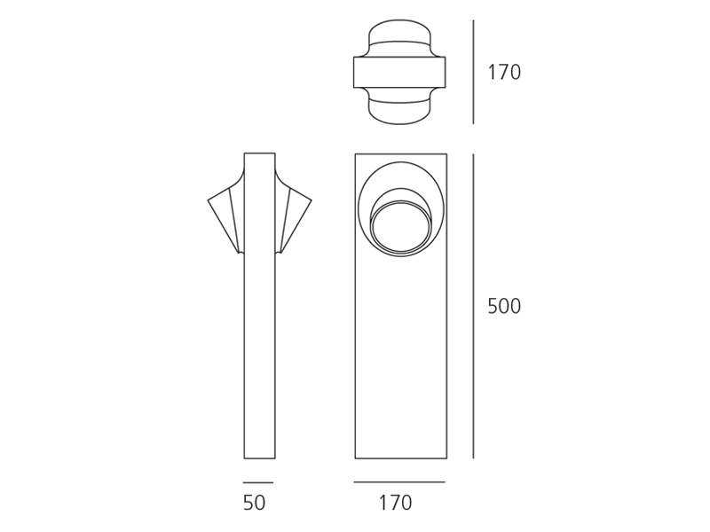 Artemide Уличный светильник Ciclope от Artemide