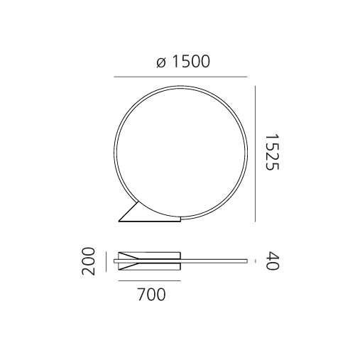 Artemide Уличный светильник "O" от Artemide