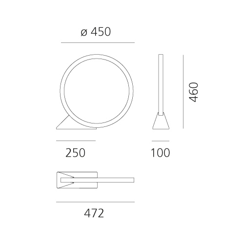 Artemide Уличный светильник "O" от Artemide