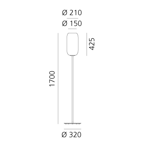 Artemide Торшер Gople от Artemide