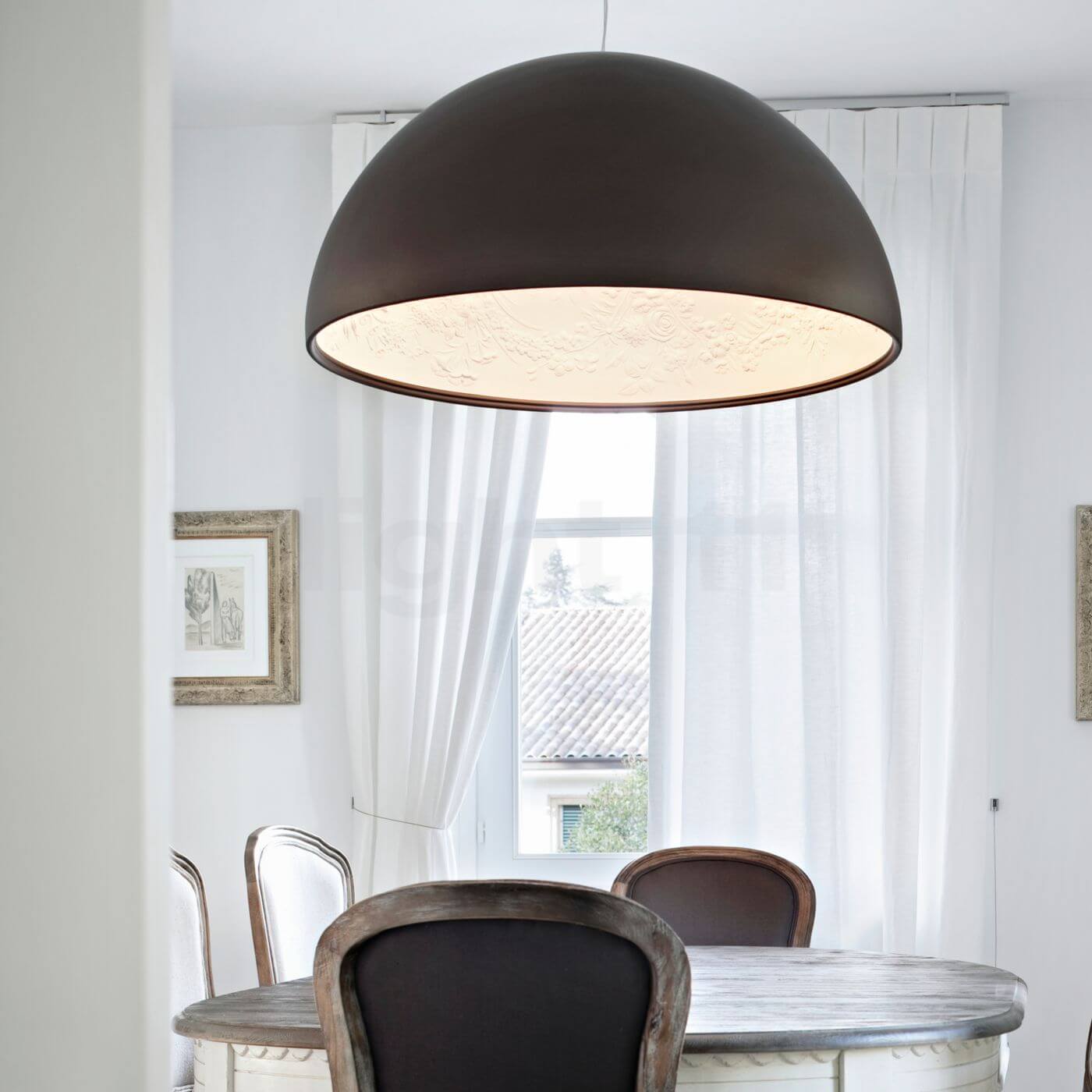 Flos Подвесной светильник Skygarden brown от Flos — в интерьере