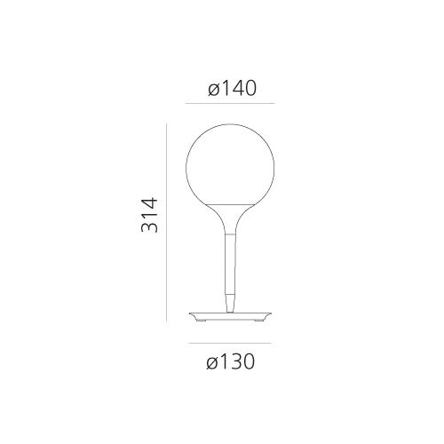 Artemide Настольная лампа Castore от Artemide